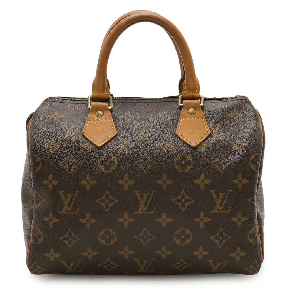 LOUIS VUITTON Monogram Speedy brown Boston Bag Handbag